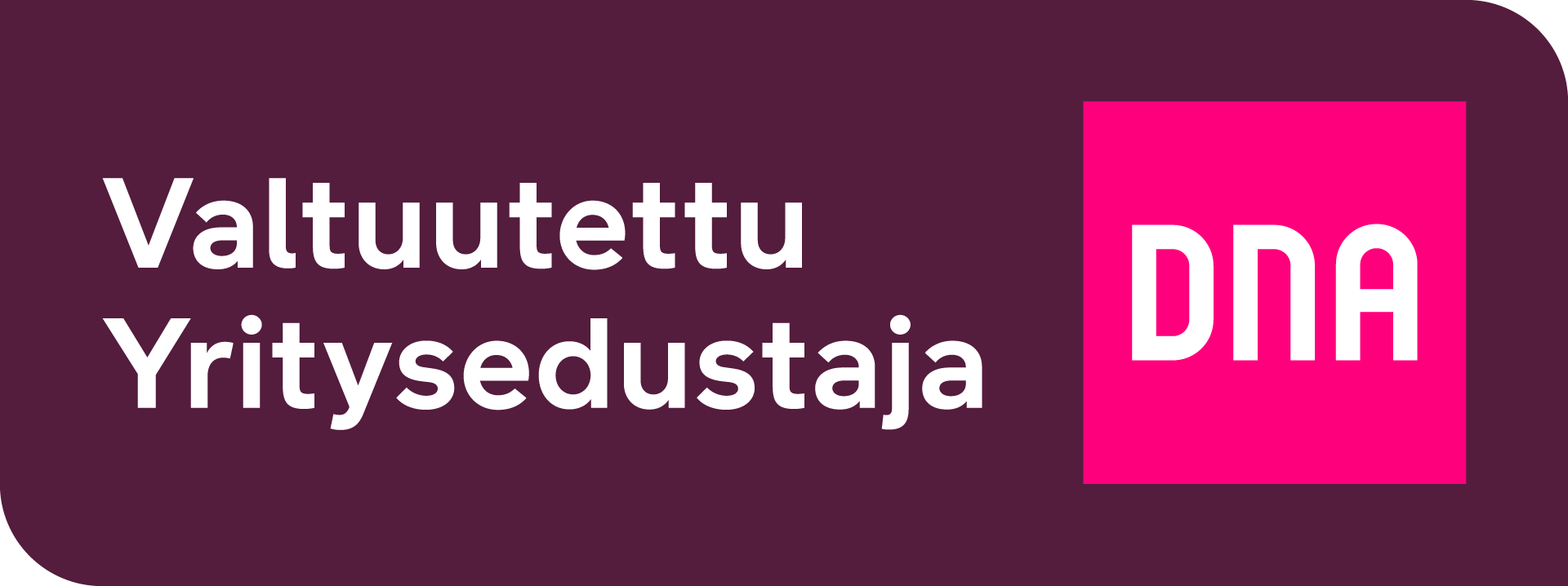 DNA Valtuutettu Yritysedustaja